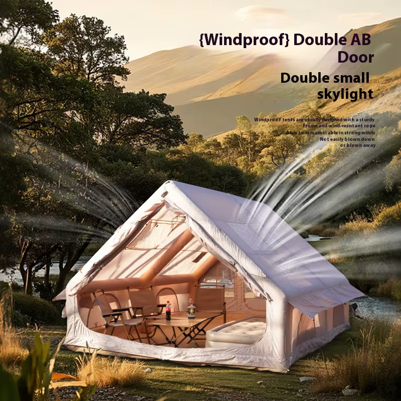 Tente gonflable portable imperméable facile à installer pour les événements et le camping - Utilisation commerciale Tissu Oxford Quatre saisons Prix d'usine pas cher
