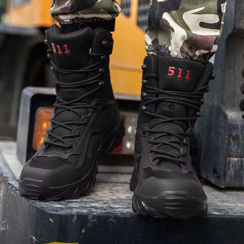 Chaussures pour hommes mode haut bottes du désert en plein air