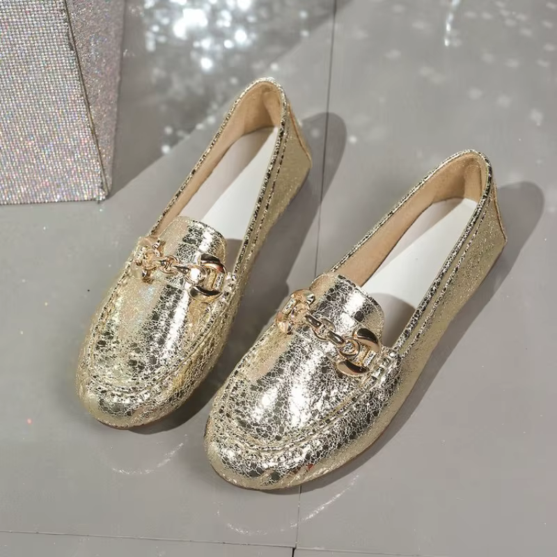 Chaussures confortables à semelle plate et souple pour femmes