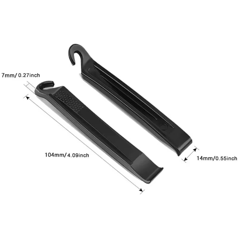 Démonte-pneu de vélo ultraléger, outil de réparation de roue, cuillère à pneu pour VTT et vélo de route, accessoires de cyclisme