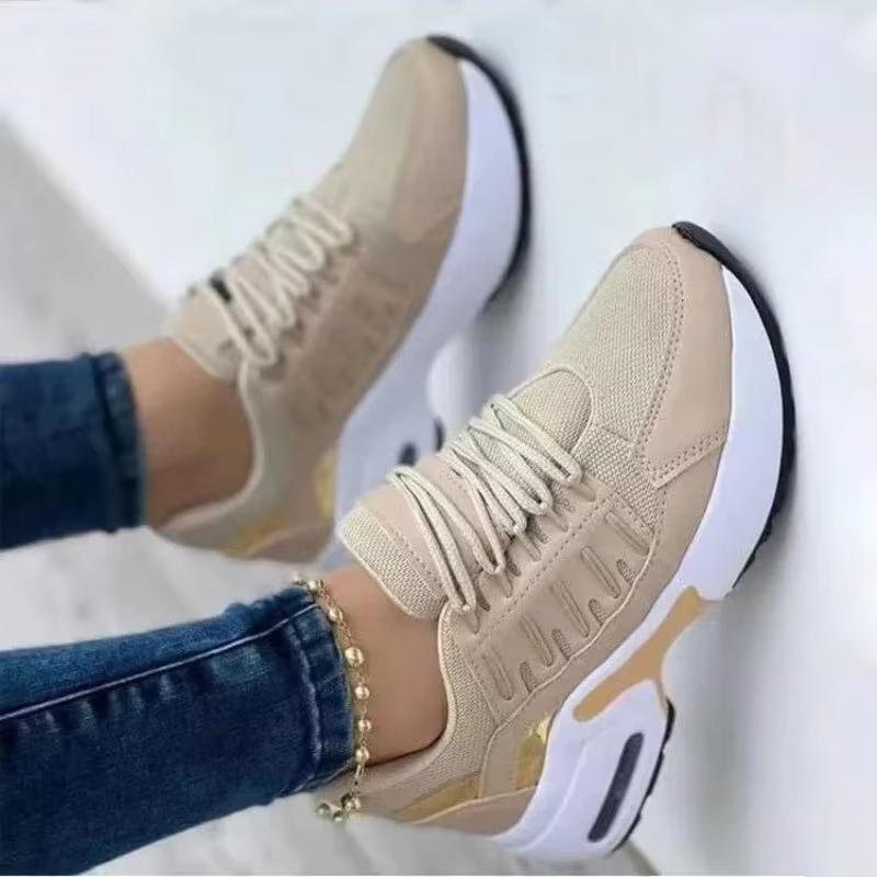 Baskets de tennis à plateforme pour femmes