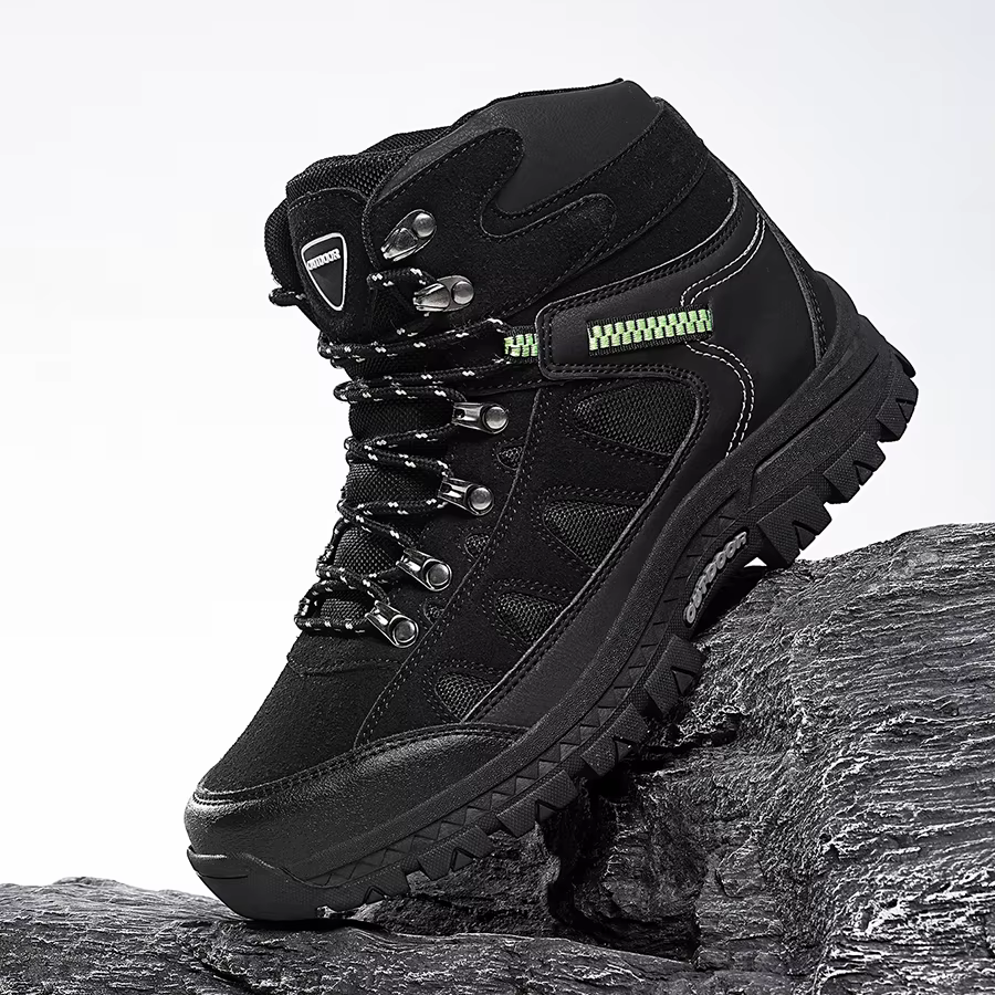 Bottes de randonnée montantes antidérapantes pour hommes