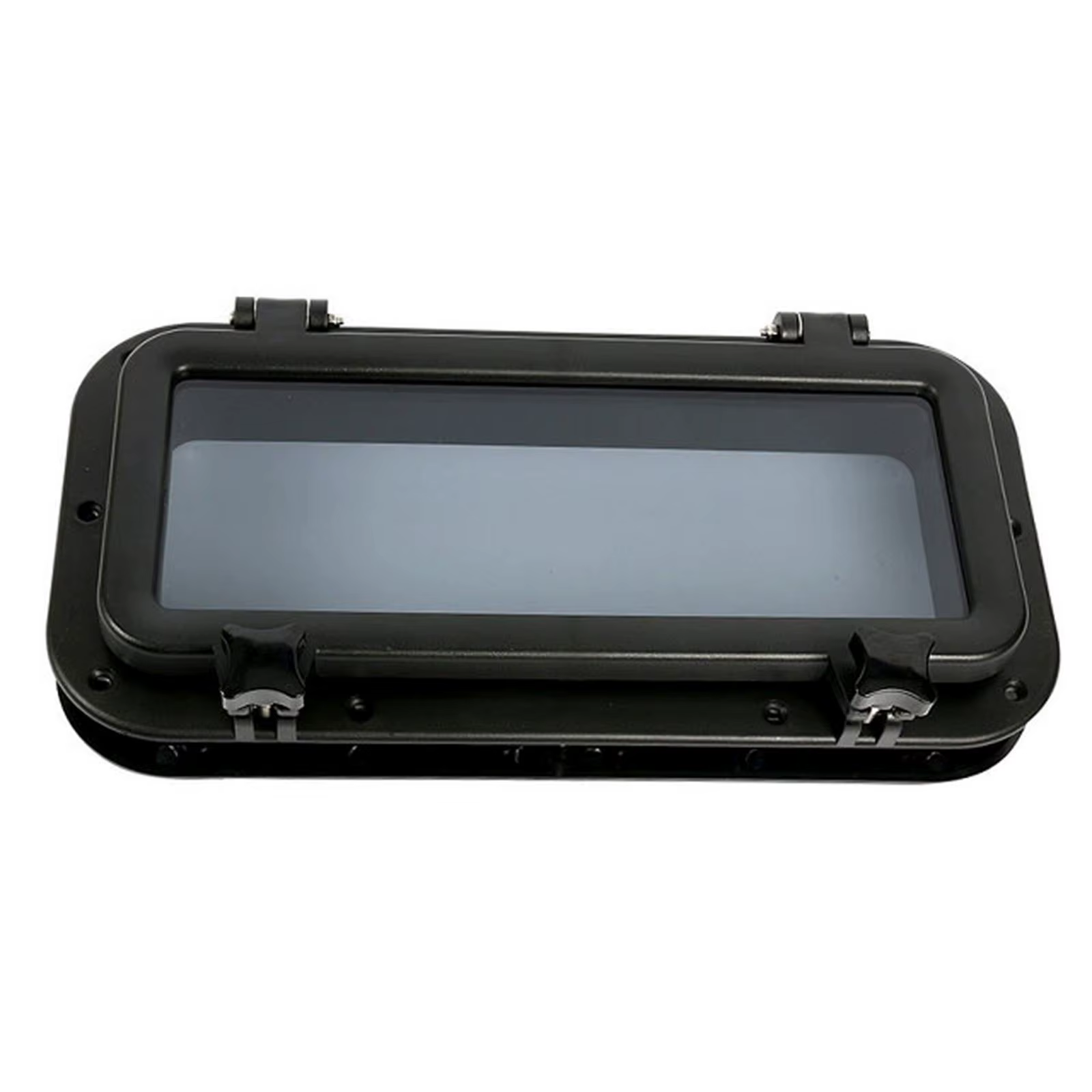 Fenêtre de port de bateau en plastique ABS 400x200mm avec verre trempé, anti-corrosion, accessoires marins pour équipement de bateau de pêche en mer