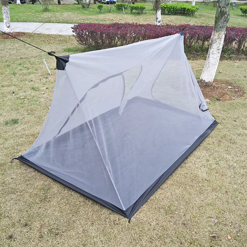 Nouveau Camping moustiquaire tente avec fond simple porte