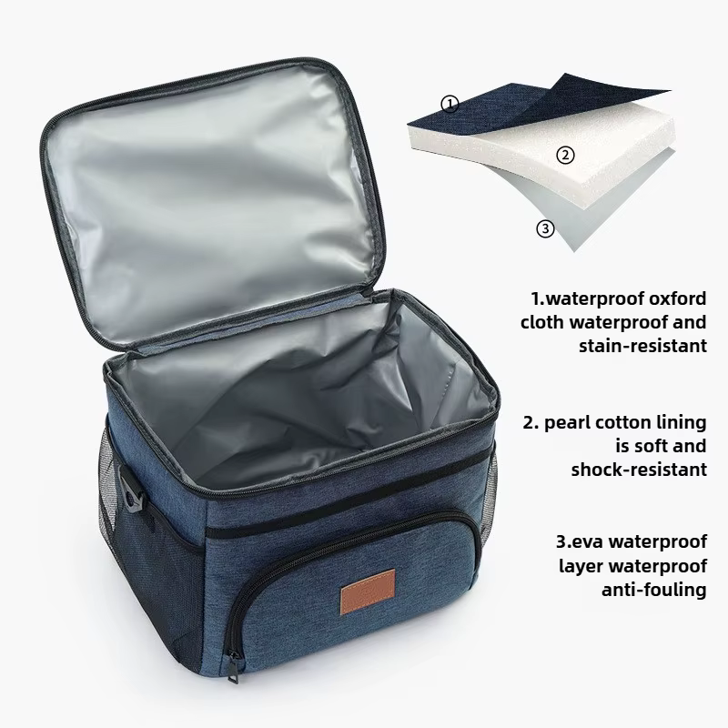 Sac isotherme d'extérieur portable grande capacité