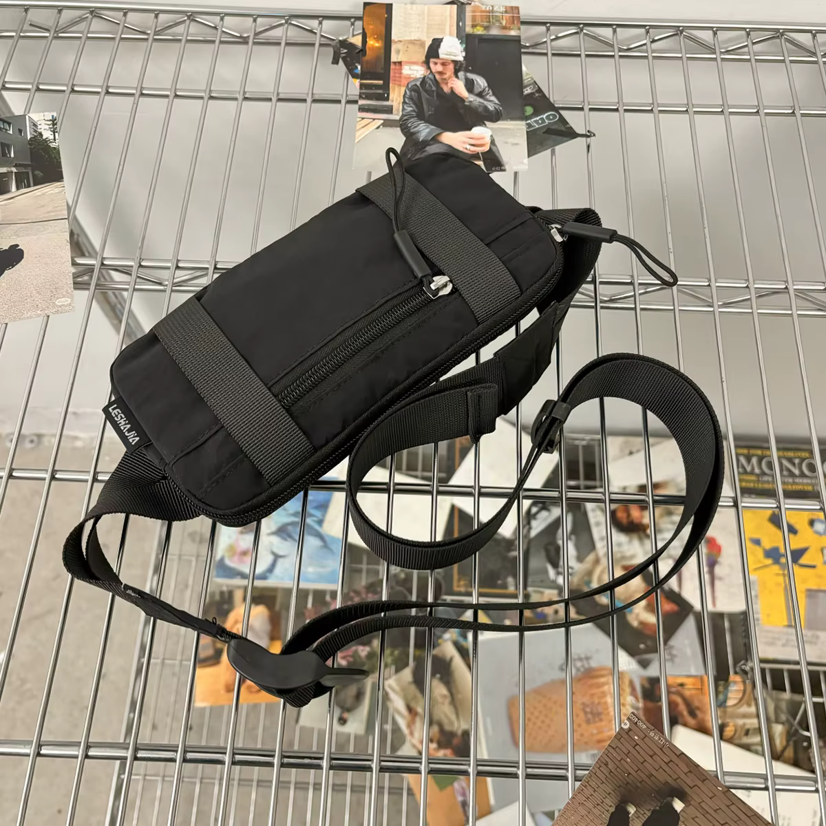 Le nouveau petit sac d'alpinisme diagonale sac de taille de sport sac d'extérieur sac de course tout-Match sac de cyclisme homme femme