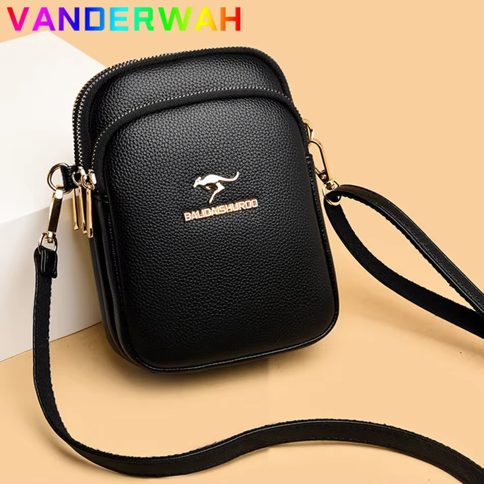 Sac à main en cuir de bonne qualité pour femmes, élégant, à coque, de luxe, de styliste, à bandoulière, sacoches, portefeuille