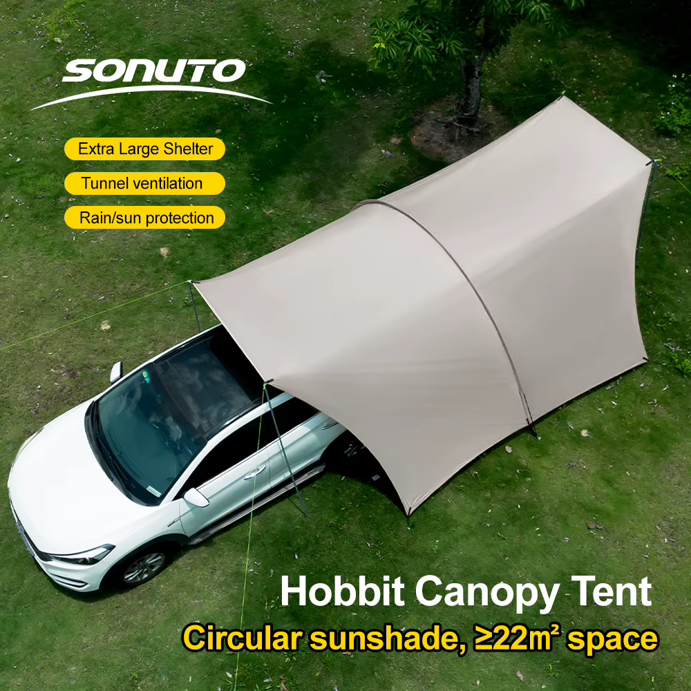 Tente de Camping de Protection solaire enduit d'argent