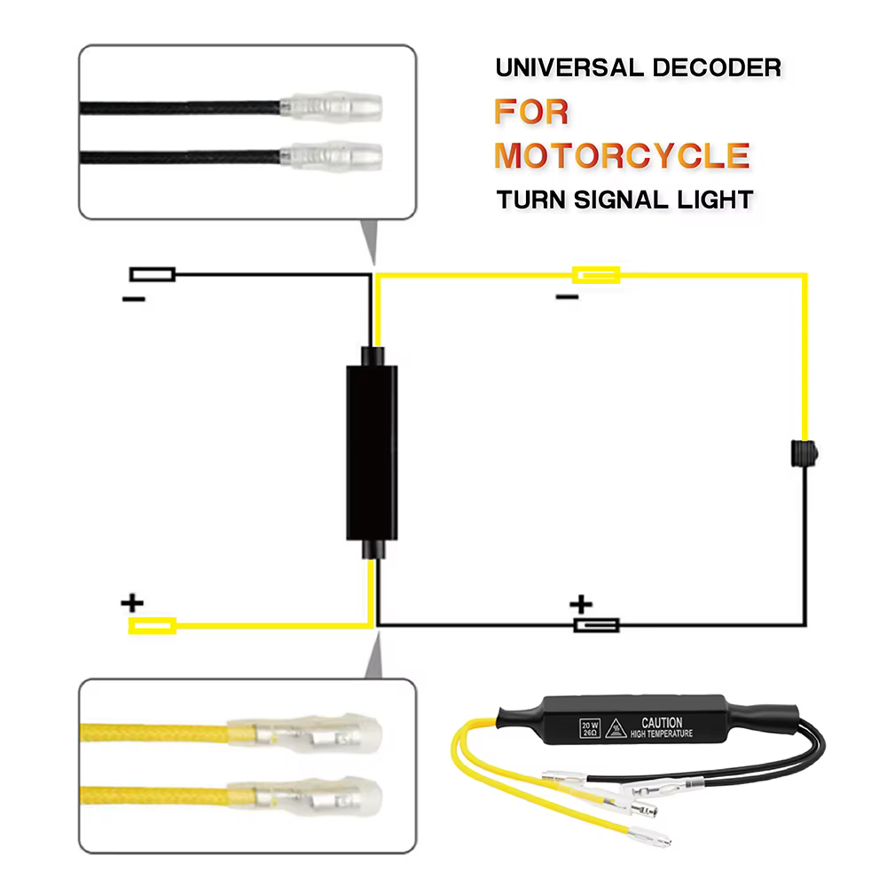 Résistance de charge indicateur 12V 20W