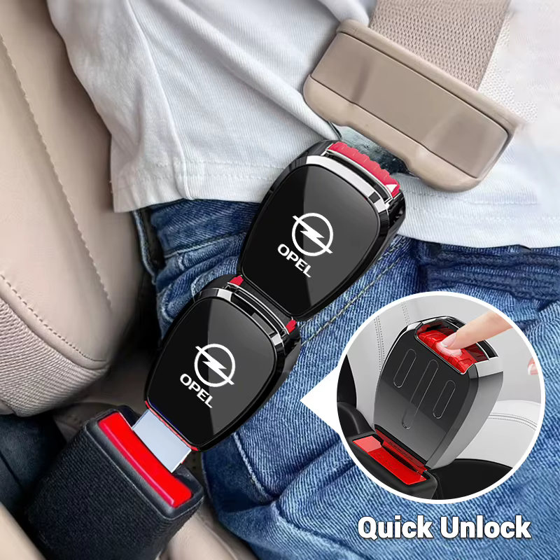 Pour Opel Corsa Astra H G J Insignia Vectra Zafira Meriva : Extension de ceinture de sécurité, boucle de rallonge, accessoire de verrouillage de ceinture de sécurité