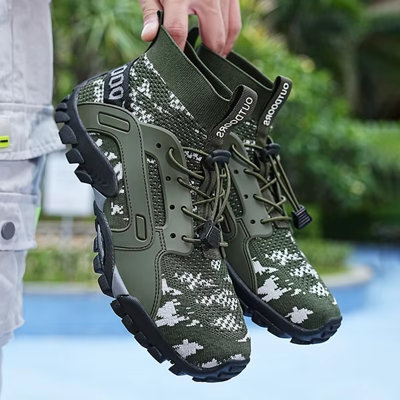 Chaussures d'eau flexibles coordonnantes à séchage rapide pour hommes