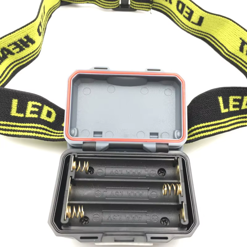Zk20 LED phare tête vélo lampe lumière infrarouge Ray Mini étanche 600Lm 4 Modes R3 + 2 LED 3xAAA