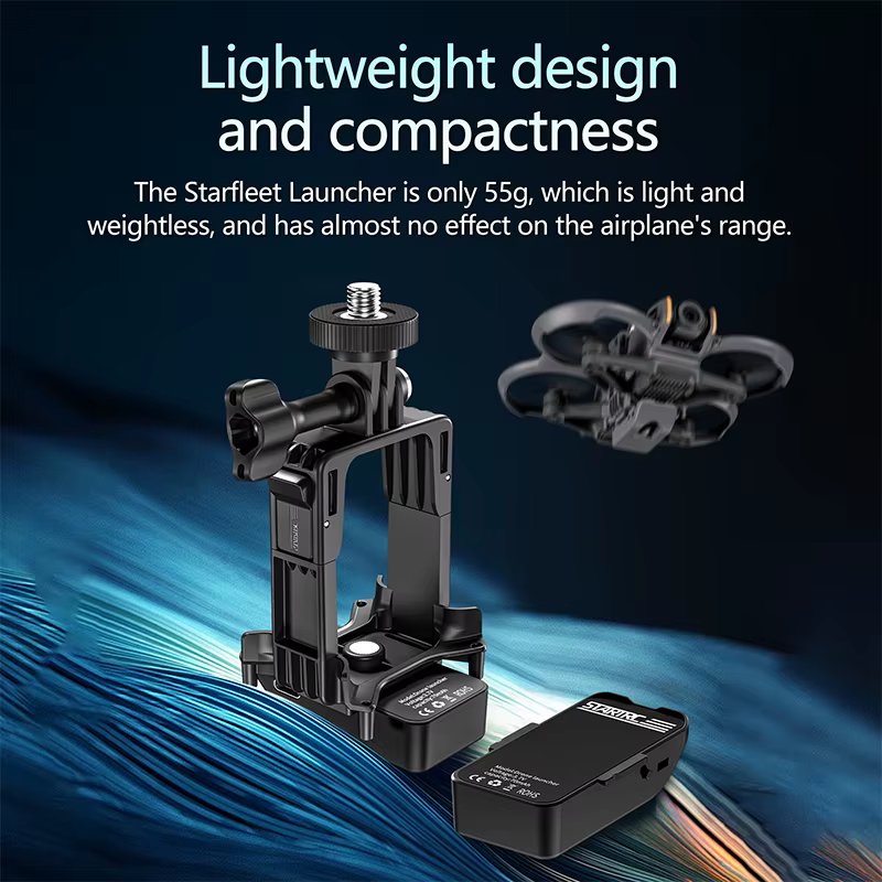 STARTRC-Système de gouttes d'air pour importateur DJI AvMi2, support d'extension supérieur, compte-gouttes d'air, lanceur de ver PTFE de sauvetage, cadeau de pêche
