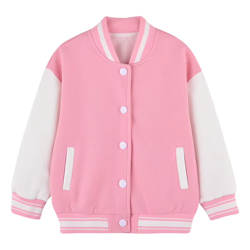 Vestes imprimées personnalisées, maillots de baseball, vestes personnalisées pour enfants avec noms et âges uniques