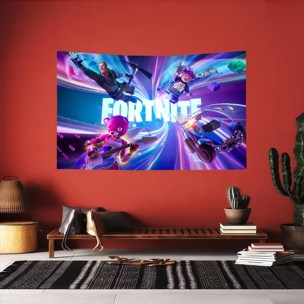 Drapeau décoratif F-Fortnite pour pique-nique