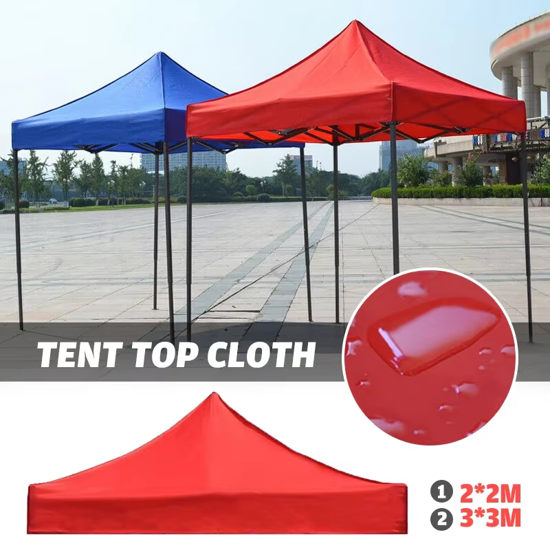 3X3 m/3x4.5 m remplacement quatre coins tente tissu auvent couverture supérieure pliable étanche à la pluie pavillon