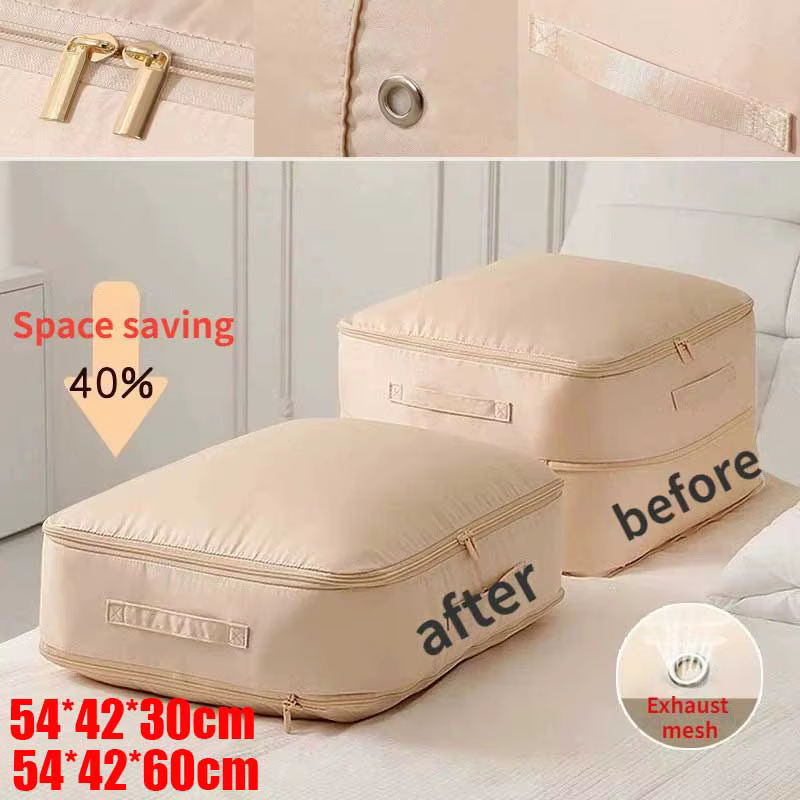 Grand sac de Compression couette vêtements placard armoire organisateur pochette de rangement Ultra gain de place