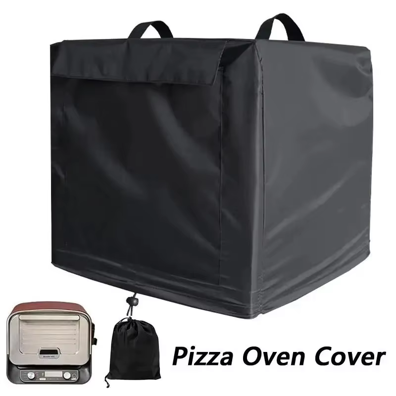 Housse de gril à feu en bois Ninja avec poches, protection durable pour four à pizza d'extérieur pour le camping, le barbecue, les pique-niques, les couvertures de gril pour l'extérieur
