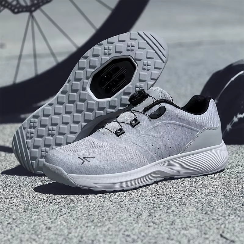 Baskets de cyclisme vtt hommes sport chaussures de vélo de saleté SPD pédale
