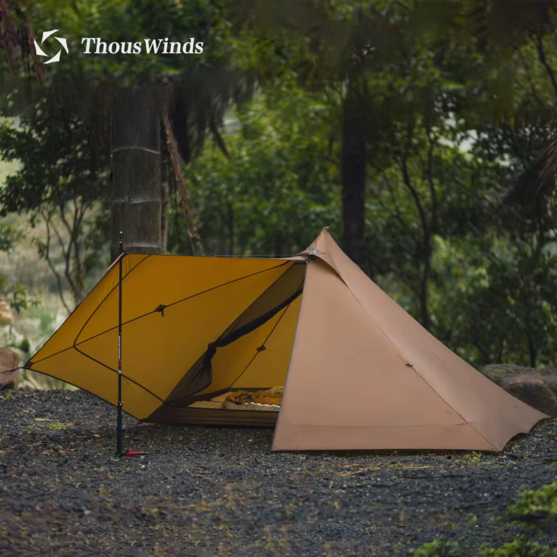 Thous Winds – tente de Camping pyramidale pour 1 à 2 personnes