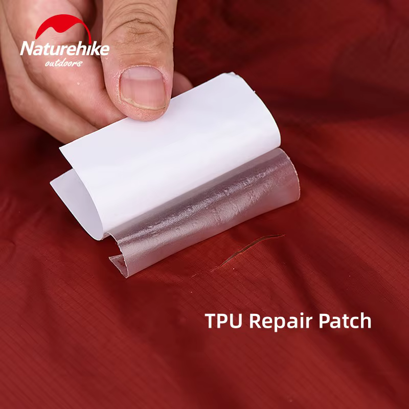 Naturehike 3 pièces Patch de réparation Camping en plein air sac de couchage tente bâche tapis réparation TPU tente accessoires étanche