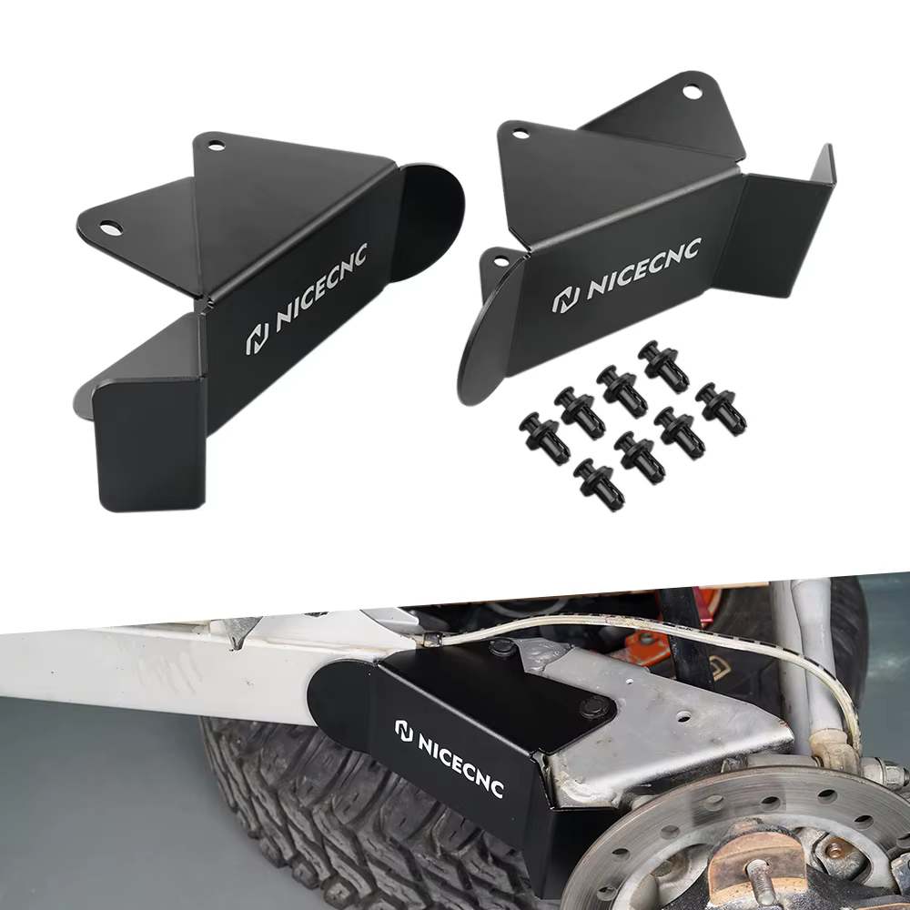 NICECNC UTV accessoires bras de fuite gardes protecteur pour Polaris RZR XP 1000 2014-2020 couverture plus grande 6061-T6 billette d'aluminium