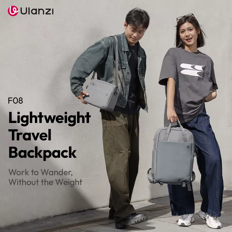 Ulanzi-Sac à dos de voyage étanche léger F08