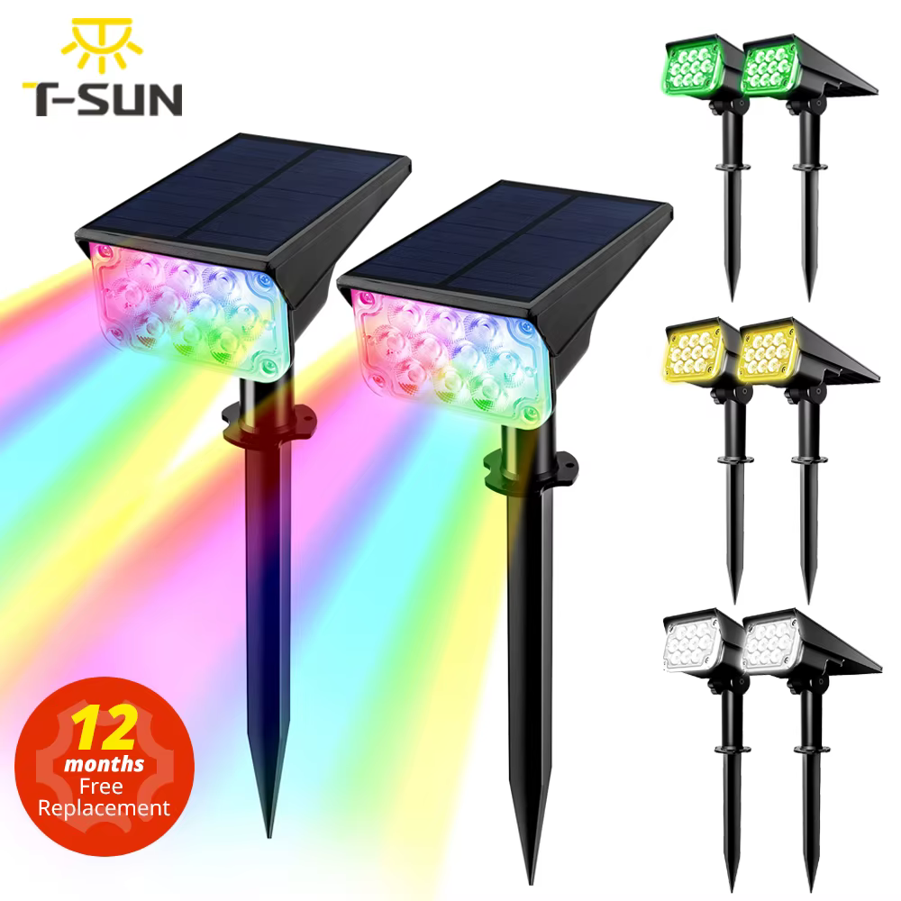 Projecteur solaire réglable conforme à la norme IP65