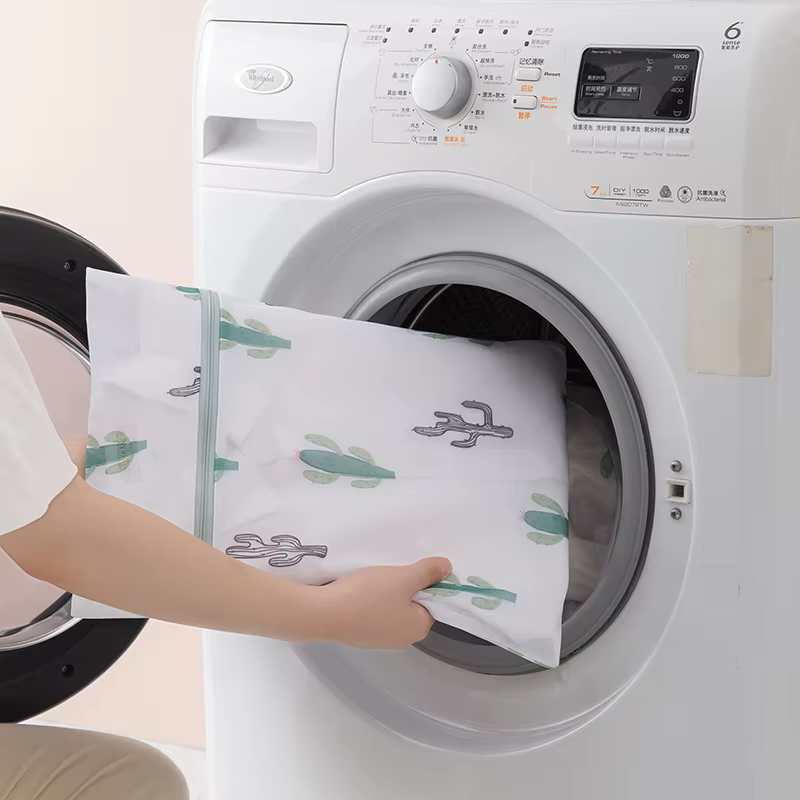 Sacs de lavage imprimés Cactus