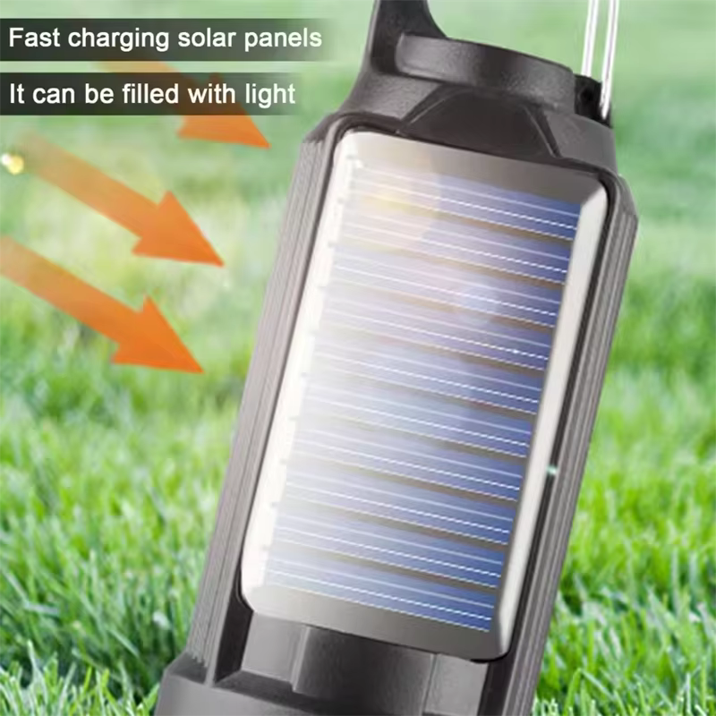 Lampe solaire de Camping ampoules en plein air USB charge