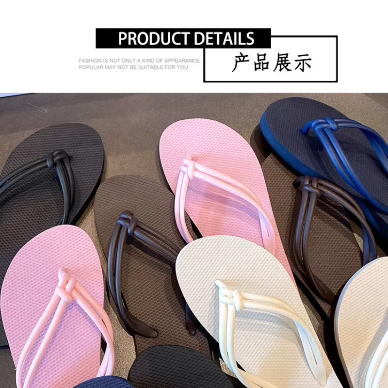 Chaussons pour femmes Mew Fashion 2026, tongs d'été pour femmes, tongs décontractées, sandales plates, tongs plates à bout ouvert, tongs
