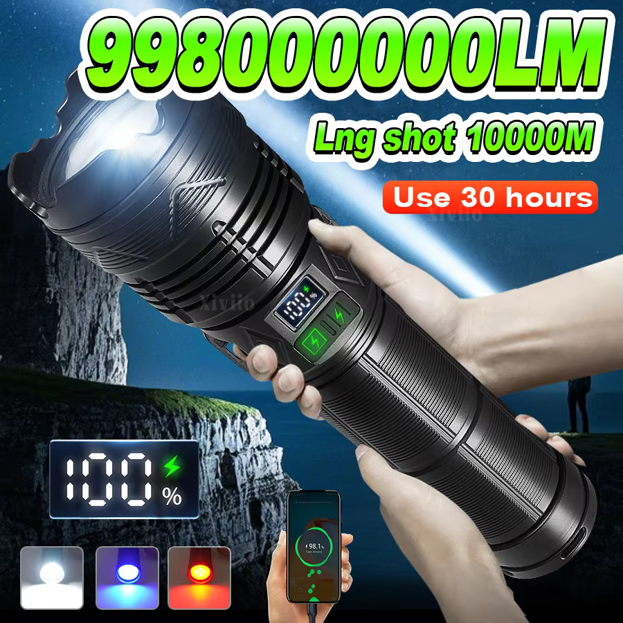 Lampe torche haute puissance