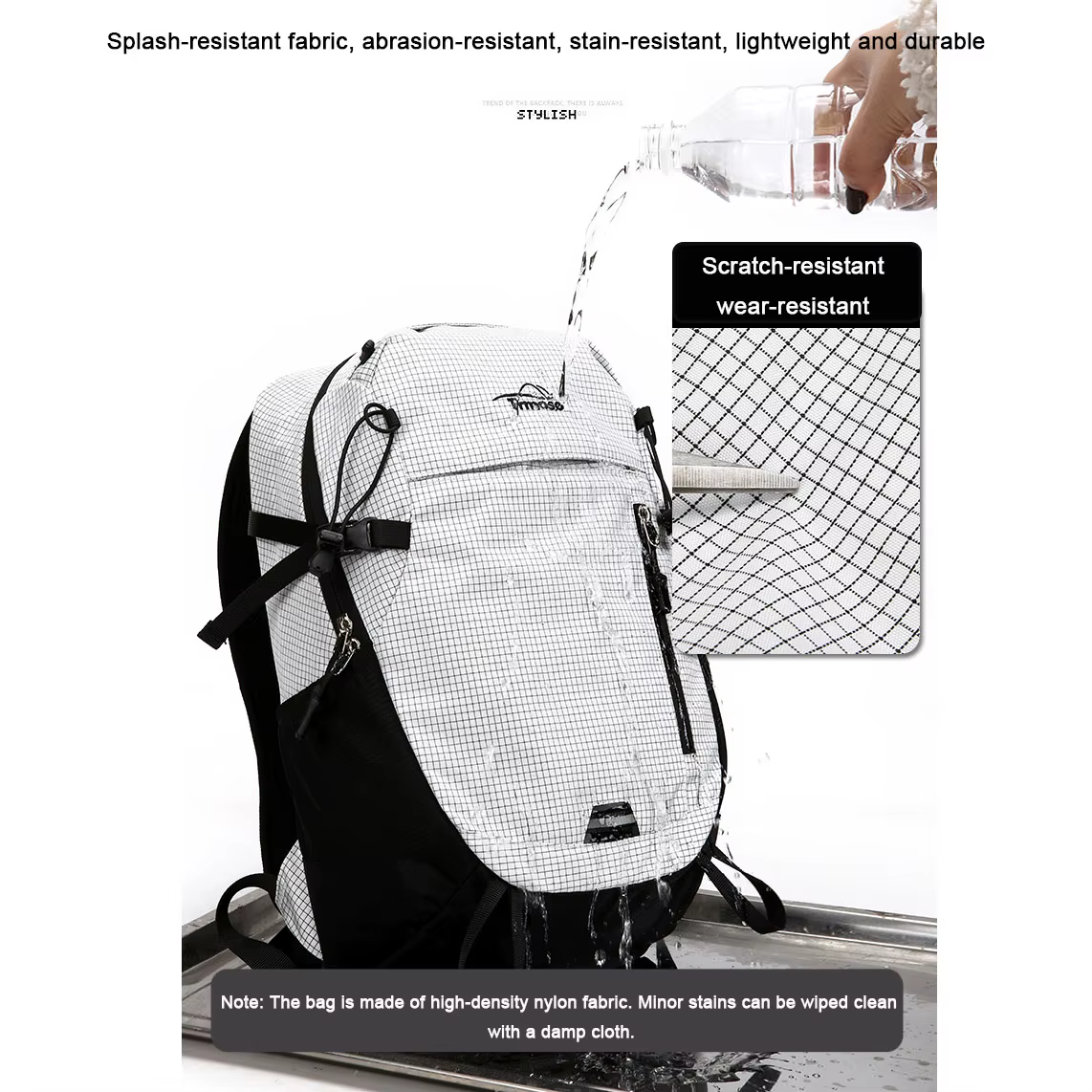 Sac à dos de randonnée élégant unisexe