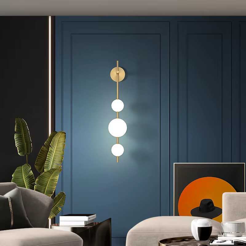 Lampe murale créative en forme de tomates sur bâtonnets pour porche, allée, éclairage d'ambiance, salon