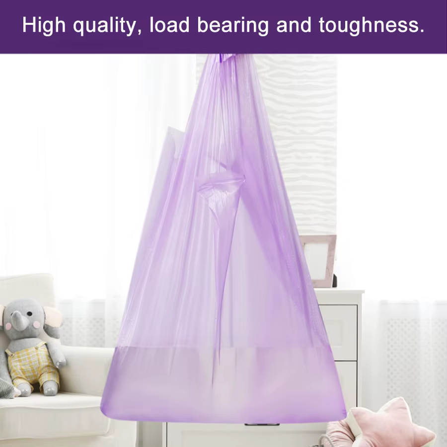 Sacs à couches jetables parfumés, 100/200 pièces, sacs à ordures portables pour produits féminins, sacs à couches ou sacs à déchets pour animaux de compagnie