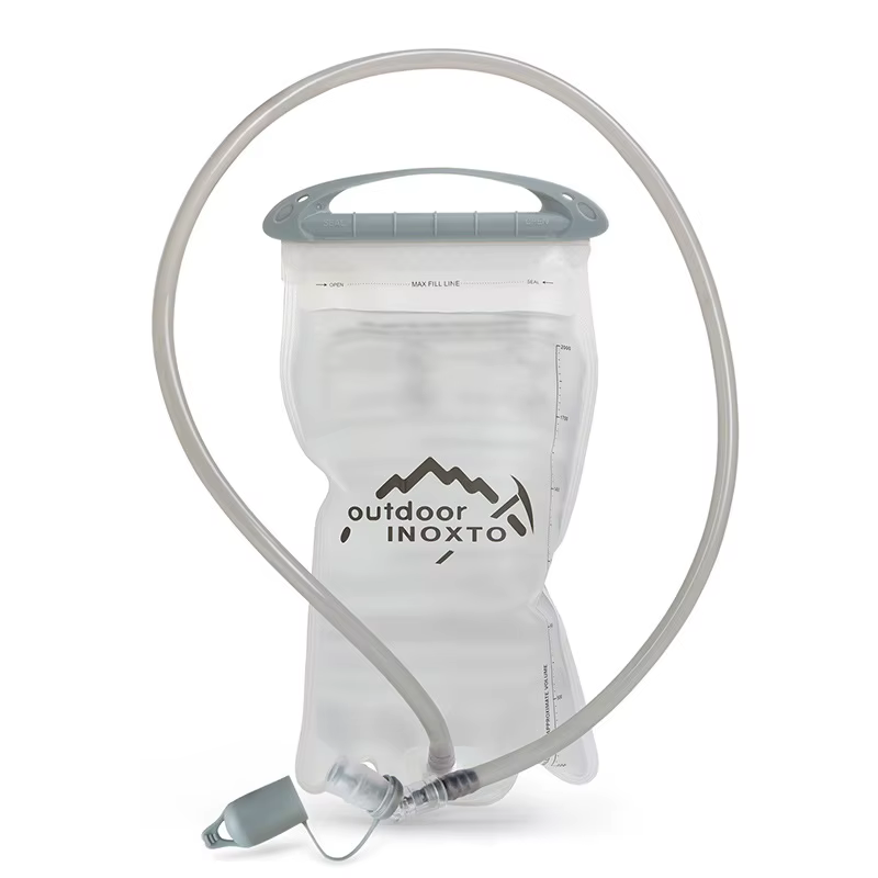 Camping et randonnée PEVA sac d'eau Portable vessie d'eau sac à dos d'eau sac de bouteille 1,5L 2L