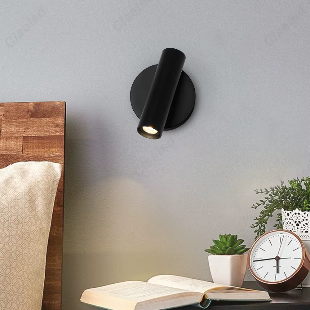 Nouveau Simple LED lecture applique avec interrupteur chambre d'hôtel maison salon chambre chevet lampes d'éclairage avancé