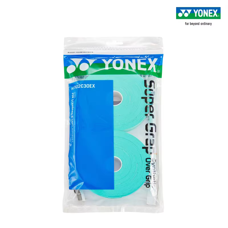 YONEX AC102C30EX Bandeau anti-transpiration pour raquette de badminton et de tennis YY pour 30/15 raquettes (1,1 m)