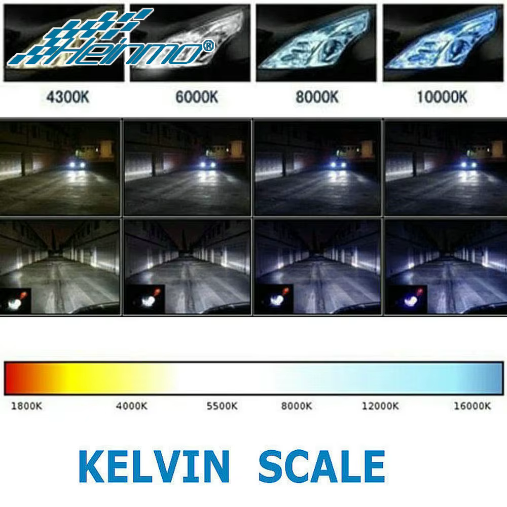 XENON HID KIT phare lampe mince DC BALLAST ampoules H7 H3 H7 H8 H9 H11 35W 9005 9006 4300K 5000K 6000K 8000K 10000K