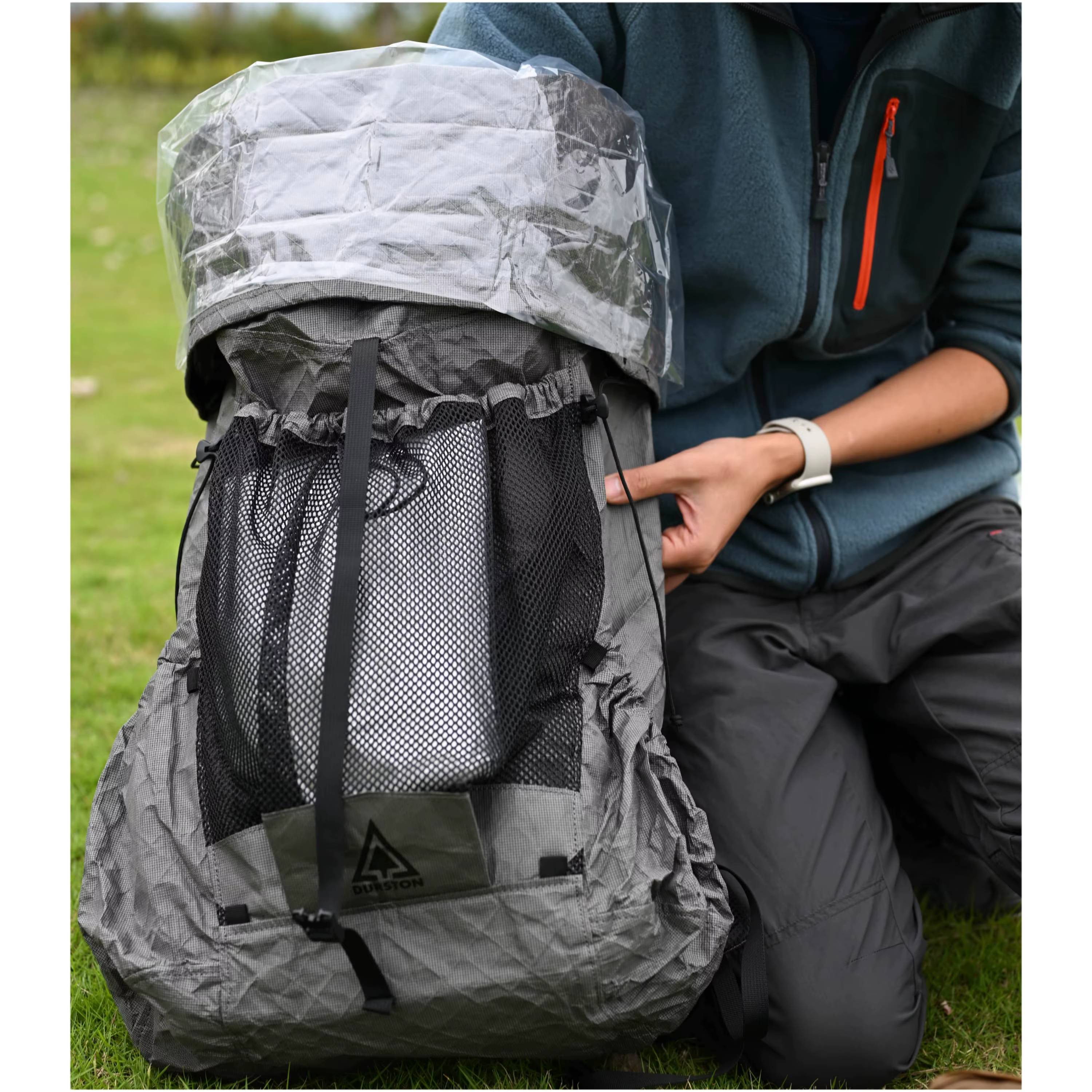 Sac à dos doublé d'emballage ultraléger 14g