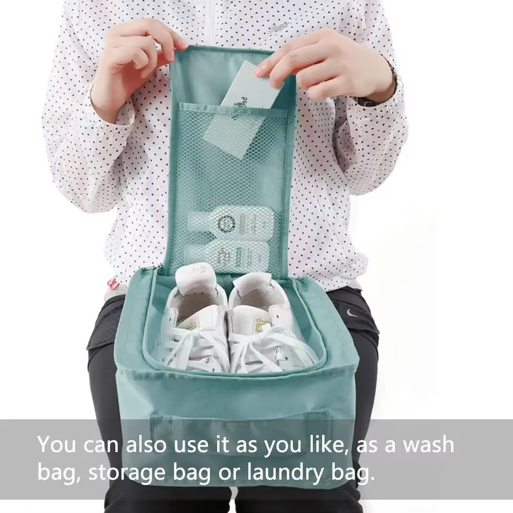 5/1 pièces Portable pliant petit sac à chaussures sac de rangement de voyage sac
