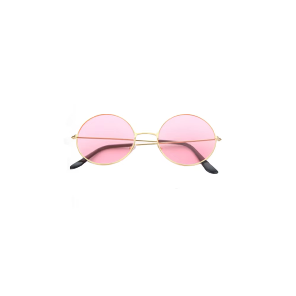 PESENAR Accessoires vestimentaires hippie : foulards, lunettes de soleil, bandeaux et collier avec logo de la paix, adaptés aux fêtes sur le thème hippie