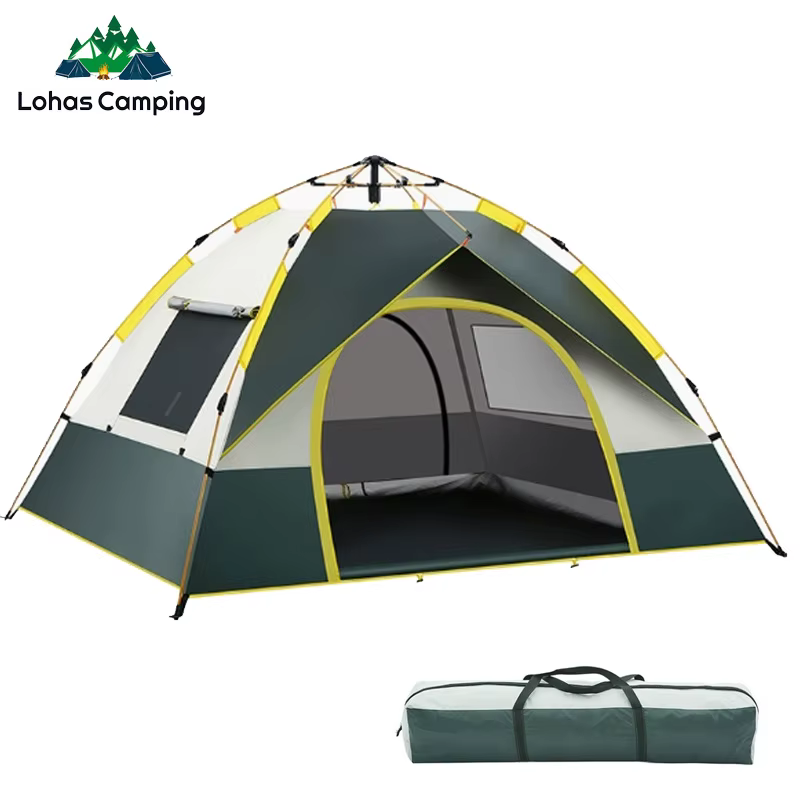 Tente automatique pliable portable Lohascamping pour pique-niques et camping en plein air