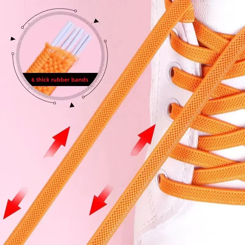 Lacets de Chaussures artificiel astiques Unisexes
