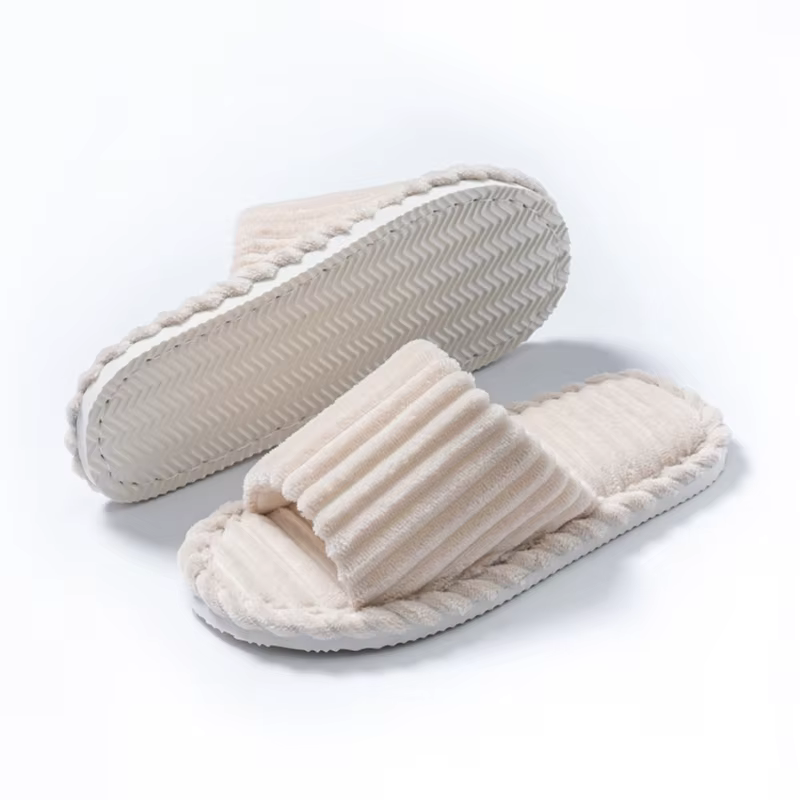 Chaussons d'intérieur ouverts pour femmes