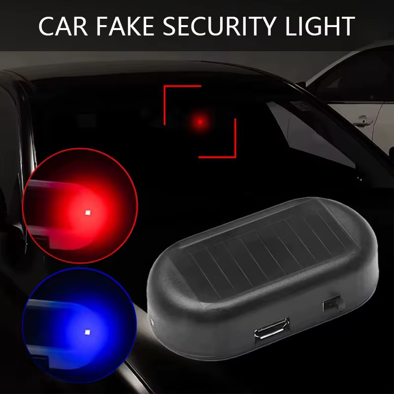 Fausse lumière de sécurité pour voiture