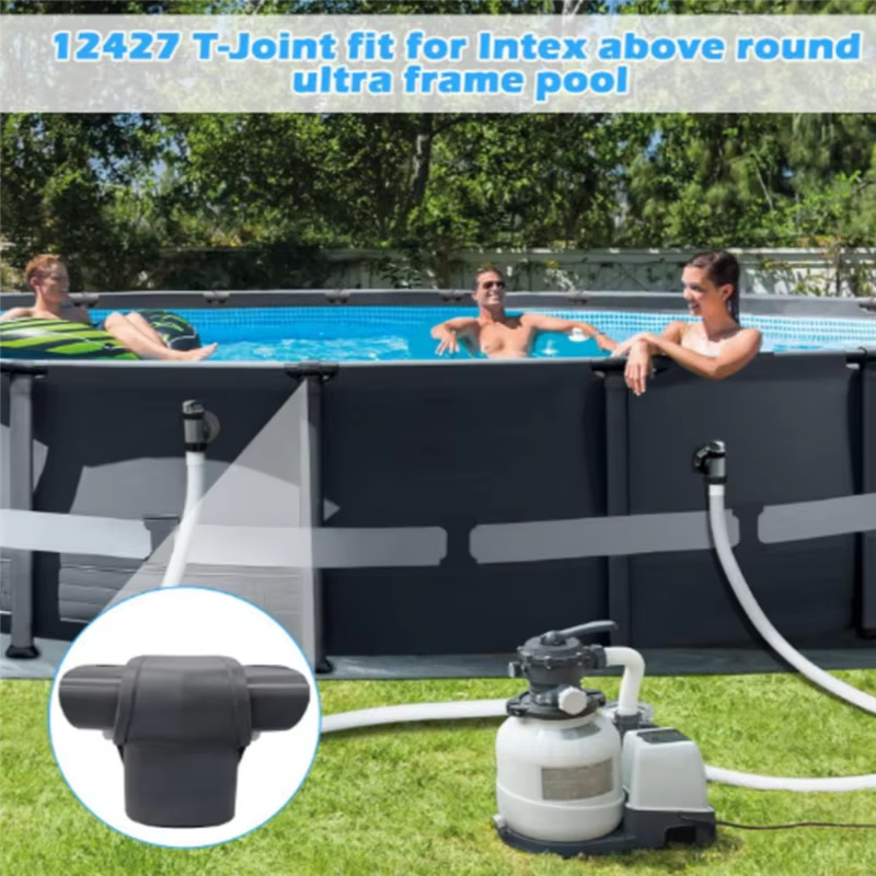Joint en T 12427 pour piscines Intex Ultra Frame, pièce de rechange Durable pour modèles de 15 pieds à 16 pieds