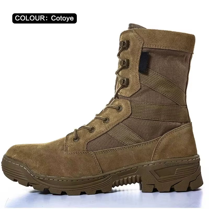Chaussures de randonnée hommes toile de Nylon imperméable Trekking chaussure de randonnée, bottes de travail de sécurité, Botines Hombre, Botas Para Hombre de soldats