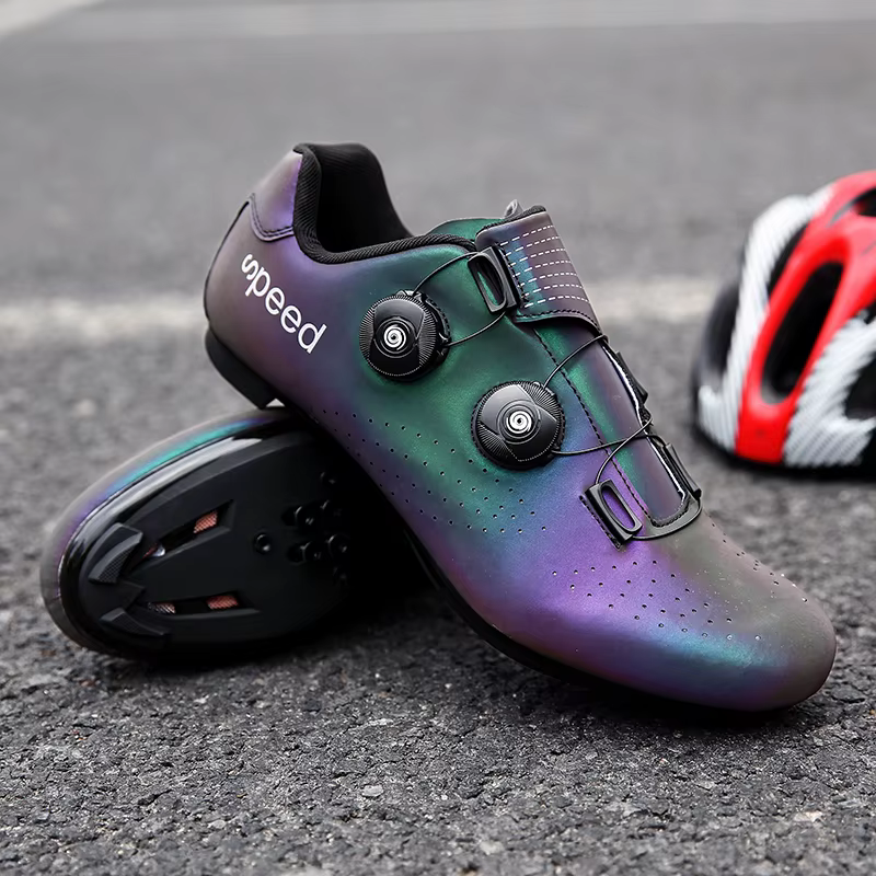 Chaussures de vélo de route et de montagne à semelle plate pour le sport et les activités de fitness à pédale