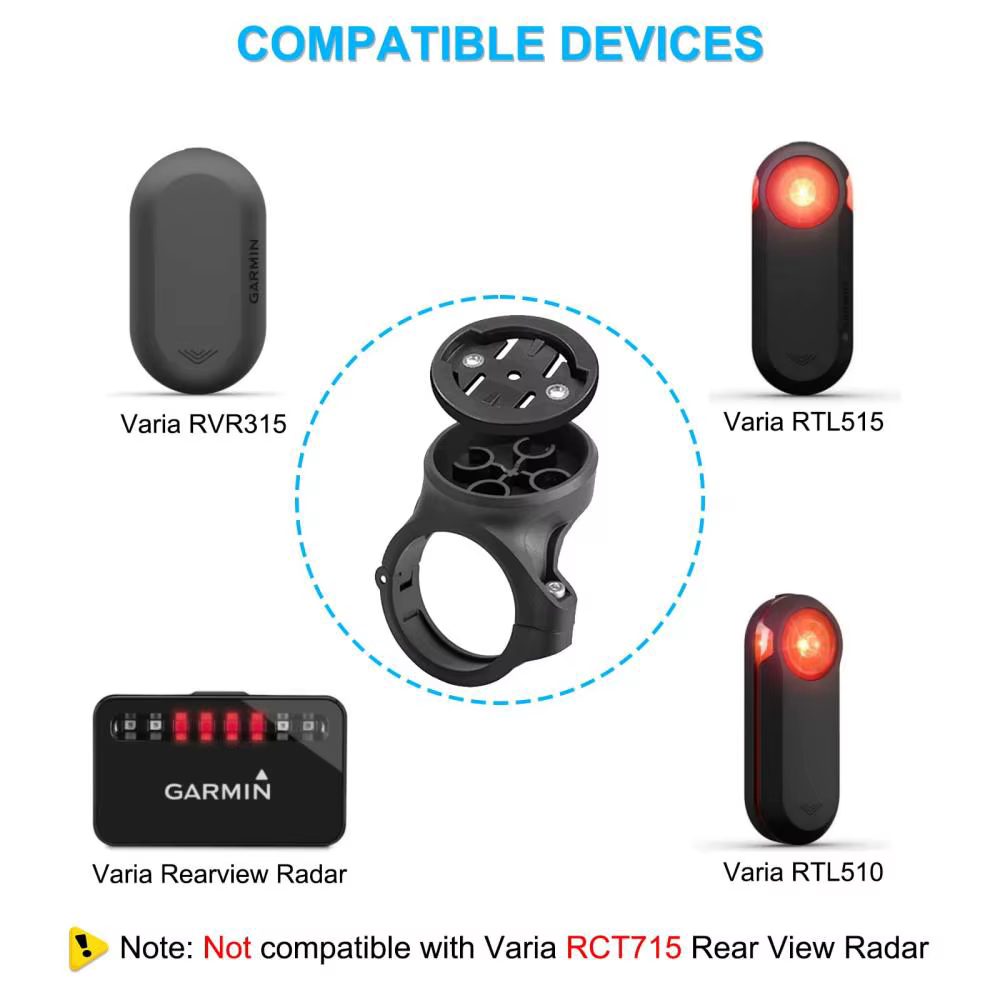 Support de lampe pour selle de vélo